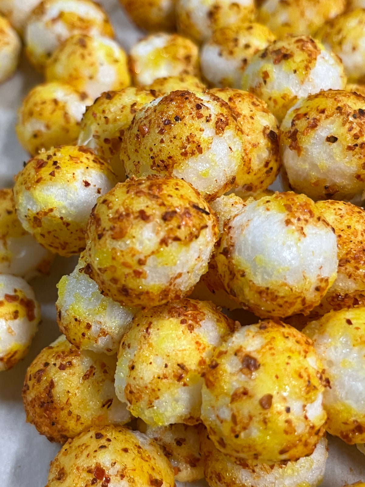 Tajin Chamoy Lemon Puffs
