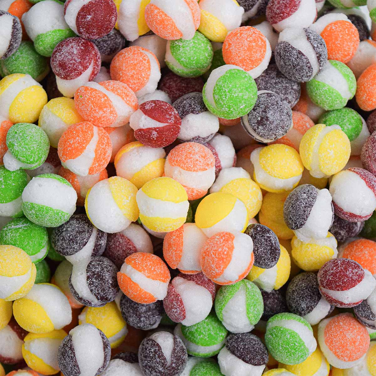 Sour Watermelon Rainbow Puffs