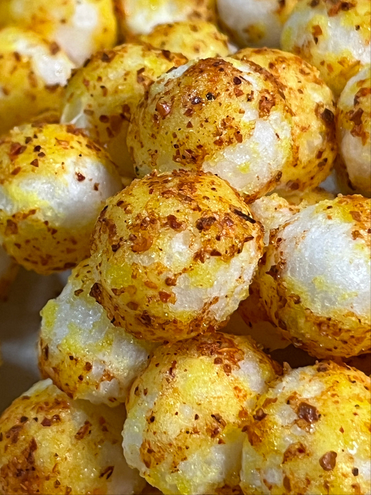 Tajin Chamoy Lemon Puffs